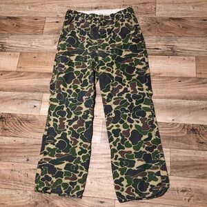 Hudson Baby Green Camouflage Cargo Pants